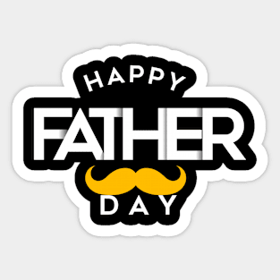 Happy father's day T-shirt Sticker